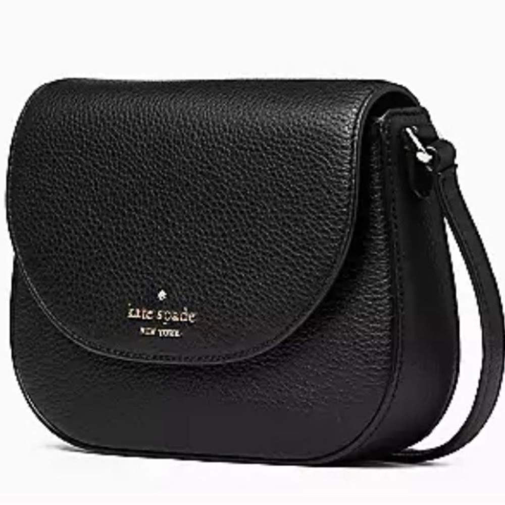 🌟NWOT🌟 Kate Spade Leila Mini Flap Crossbody Black, Gold Hardware
